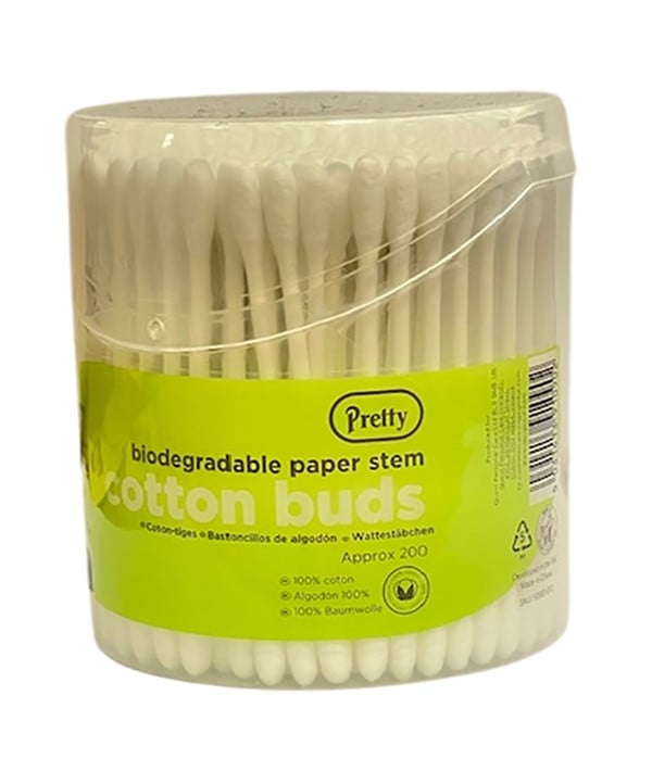 JOLIE COTON-TIGE EN PAPIER BIODÉGRADABLE