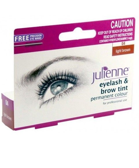 JULIENNE TEINTE CILS ET SOURCILS BRUN CLAIR 