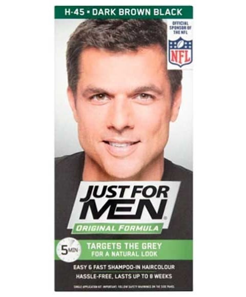 JUST FOR MEN FORMULE ORIGINALE EN COULEUR DE CHEVEUX BRUN FONCÉ BLA