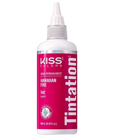 KISS COLORS TINTATION SEMI PERMANENTE FEU HAWAÏEN T442