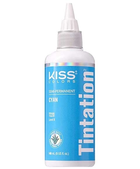 KISS COLOURS TINTATION SEMI PERMANENTE CYAN T220