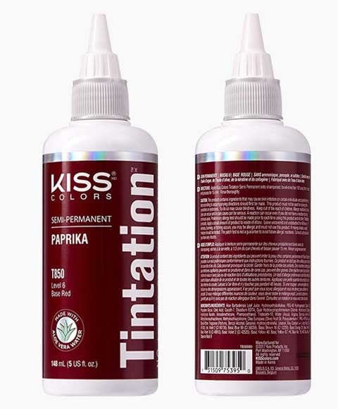KISS COLOURS TINTATION SEMI PERMANENTE PAPRIKA T850 