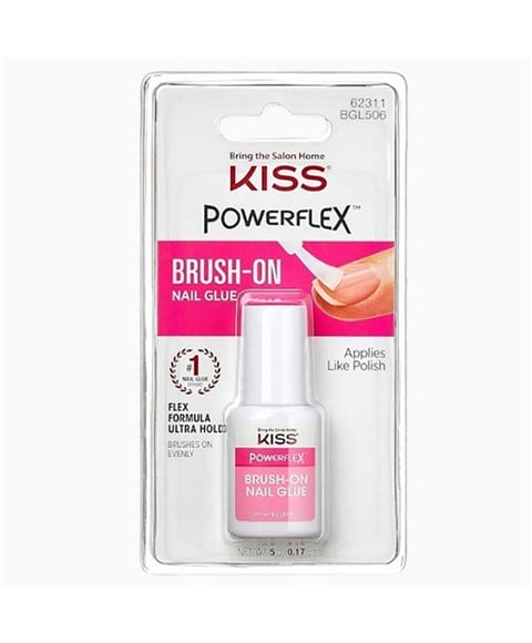 KISS POWERFLEX BROSSE SUR COLLE À ONGLES 