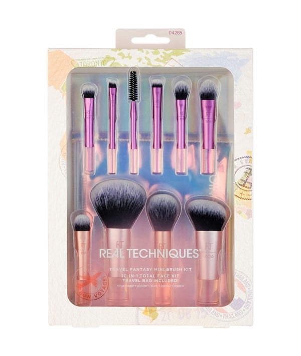 KIT DE MINI-BROSSES 10 EN 1 TRAVEL FANTASY 