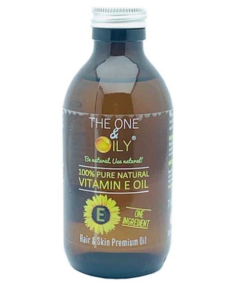 L'HUILE DE VITAMINE E 100 POUR CENT PURE UNE ET HUILEE
