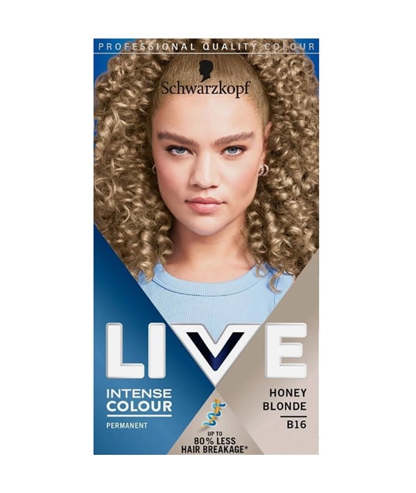 LIVE COLOR COULEURS PERMANENTES INTENSE B16 BLOND MIEL