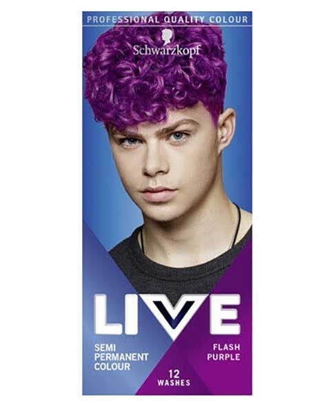 LIVE SEMI PERMANENT COLOR FLASH VIOLET 