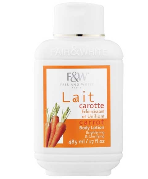 LOTION CORPORELLE ORIGINALE ÉCLAIRCISSANTE ET CLARIFIANTE À LA CAROTTE 