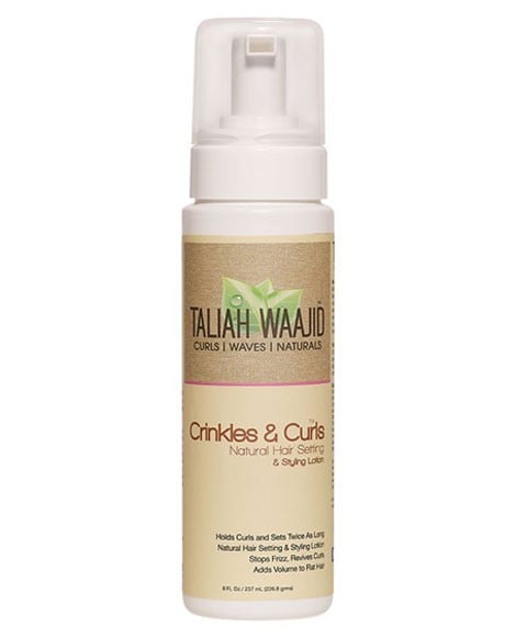 LOTION DE COIFFAGE ET DE COIFFAGE NATURELLE CRINKLES AND CURLS