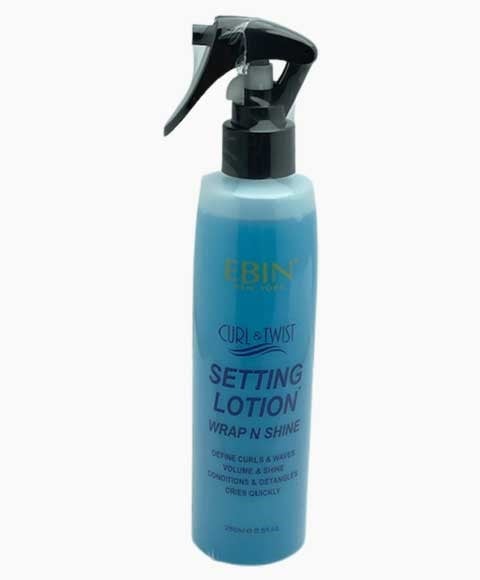 LOTION fixatrice CURL AND TWIST WRAP N SHINE 