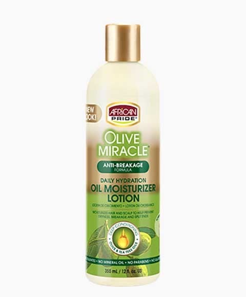 LOTION HYDRATANTE RENFORCANTE MAXIMALE OLIVE MIRACLE 