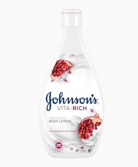 LOTION POUR LE CORPS À LA FLEUR DE GRENADE RICHE JOHNSONS VITA 