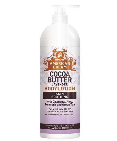 LOTION POUR LE CORPS AU BEURRE DE CACAO LAVANDE 