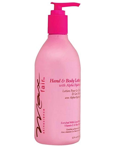 LOTION POUR LES MAINS ET LE CORPS MAX FAIR