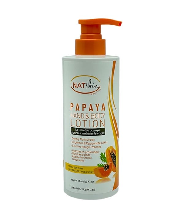 LOTION POUR LES MAINS ET LE CORPS NAT SKIN PAPAYA 