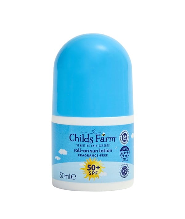 LOTION SOLAIRE EN ROULEAU SANS PARFUM CHILDS FARM 50 SPF 