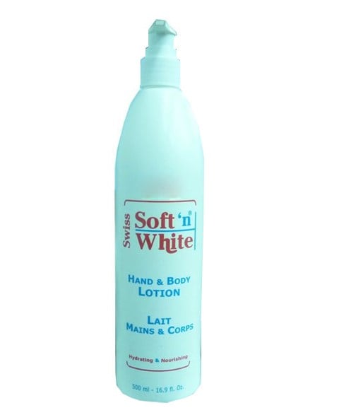 LOTION SUISSE POUR LES MAINS ET LE CORPS 