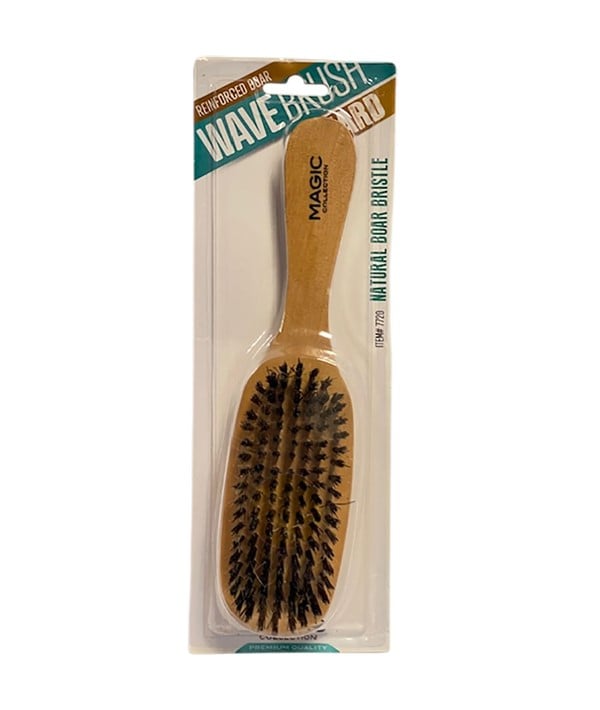 MAGIC COLLECTION BROSSE À ONDULATION DURE EN POILS DE SANGLIER NATURELS 7720