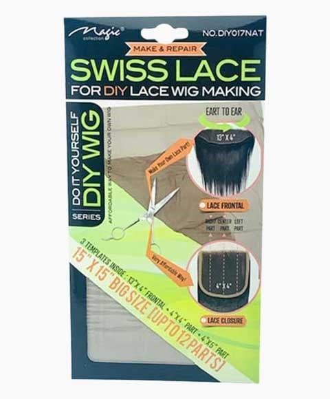 MAGIC COLLECTION DIY SERIES SWISS DACE WIG MAKING DIY017NA