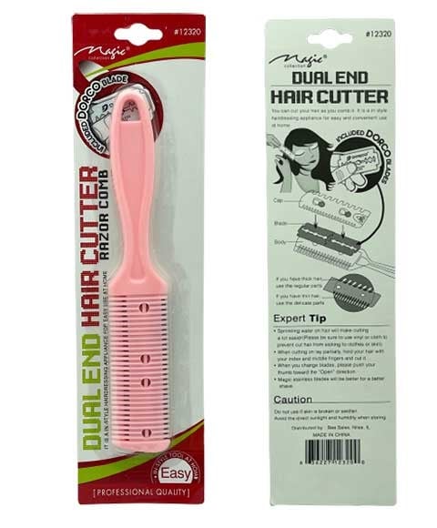 MAGIC COLLECTION DUAL END HAIR CUTTER RASOR PEIGNE 12320
