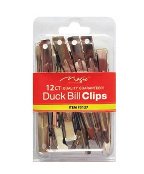 MAGIC METAL 12 COUNT CLIPS DUCK BILL 