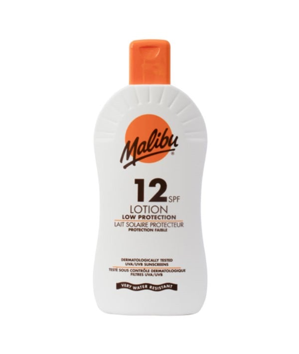 MALIBU LOTION FAIBLE PROTECTION 12SPF 