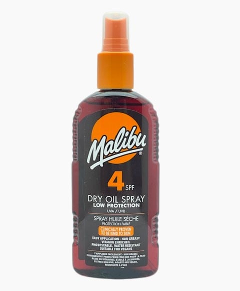MALIBU SPRAY D'HUILE SÈCHE AVEC SPF4 