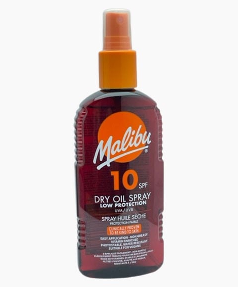 MALIBU SPRAY D'HUILE SÈCHE FAIBLE PROTECTION SPF10