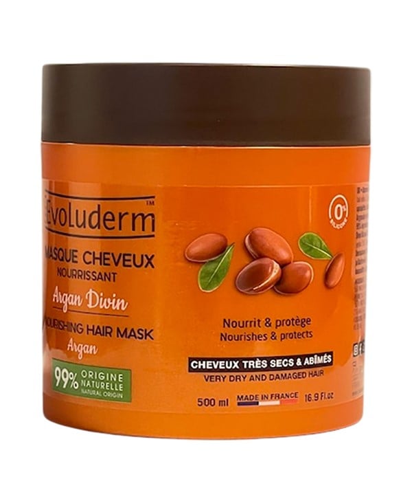 MASQUE CAPILLAIRE NOURRISSANT EVOLUDERM ARGAN DIVIN 