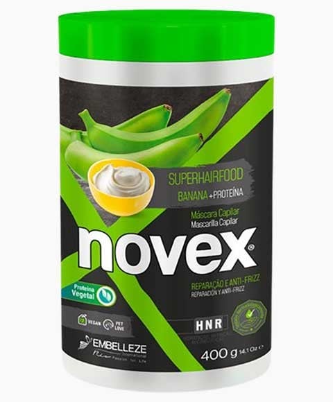 MASQUE CHEVEUX PROFONDES PROTÉINES DE BANANE SUPER HAIR FOOD