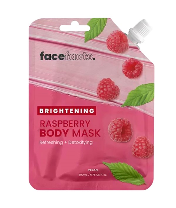 MASQUE CORPOREL ÉCLAIRCISSANT À LA FRAMBOISE FACE FACTS