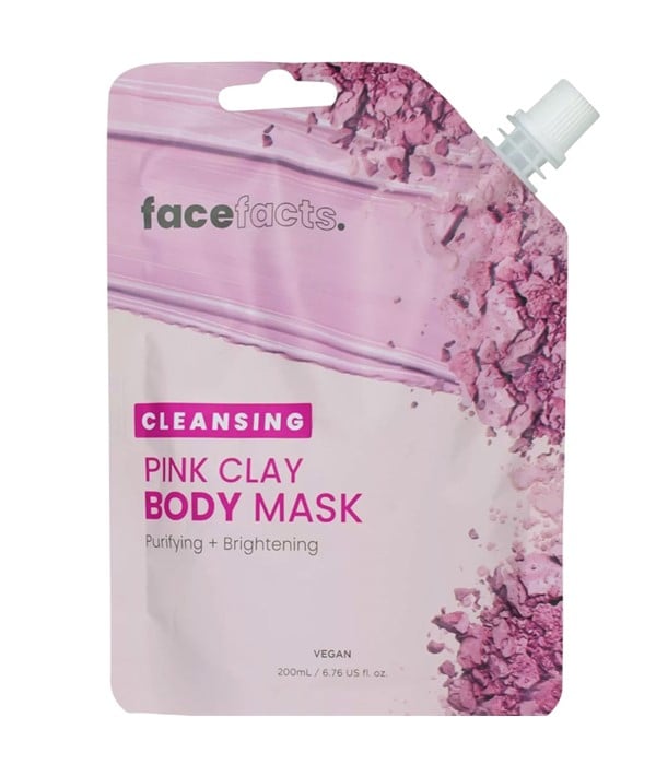 MASQUE CORPOREL NETTOYANT À L'ARGILE ROSE FACE FACTS 