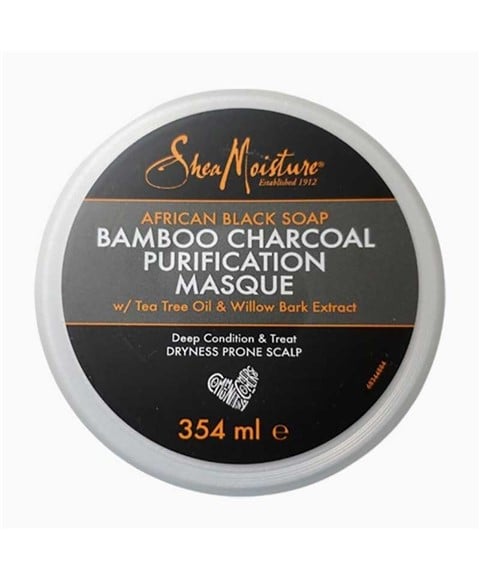 MASQUE DE PURIFICATION AU CHARBON DE BAMBOU AU SAVON NOIR AFRICAIN 