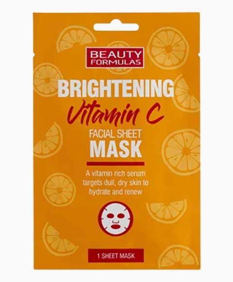 MASQUE EN FEUILLE ÉCLAIRCISSANT À LA VITAMINE C 