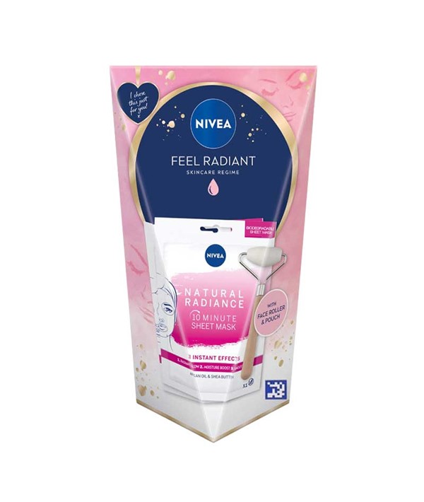 MASQUE EN FEUILLE NIVEA FEEL RADIANT SKINCARE REGIME 