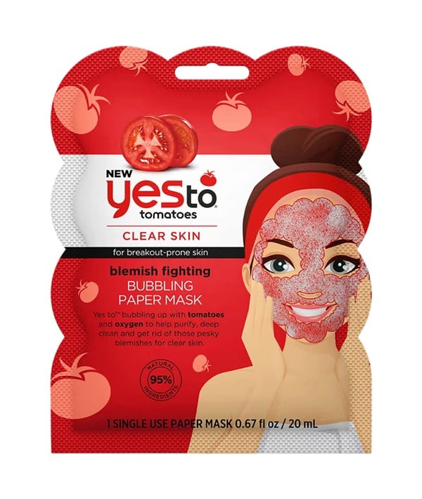MASQUE EN PAPIER À BULLES CONTRE LES IMPERFECTIONS DES TOMATES 