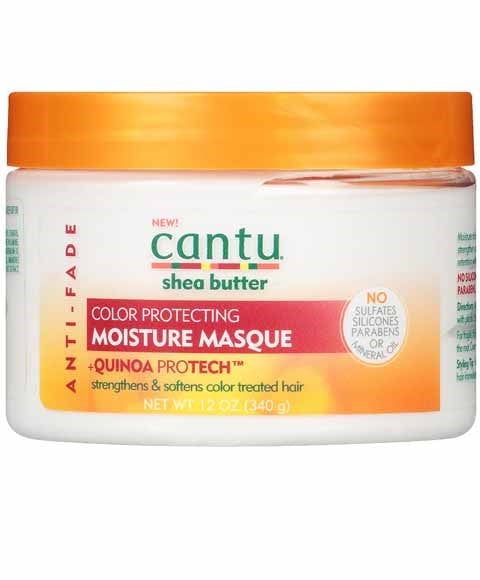 MASQUE HYDRATANT PROTECTEUR DE COULEUR ANTI-FADE AU BEURRE DE KARITÉ CANTU