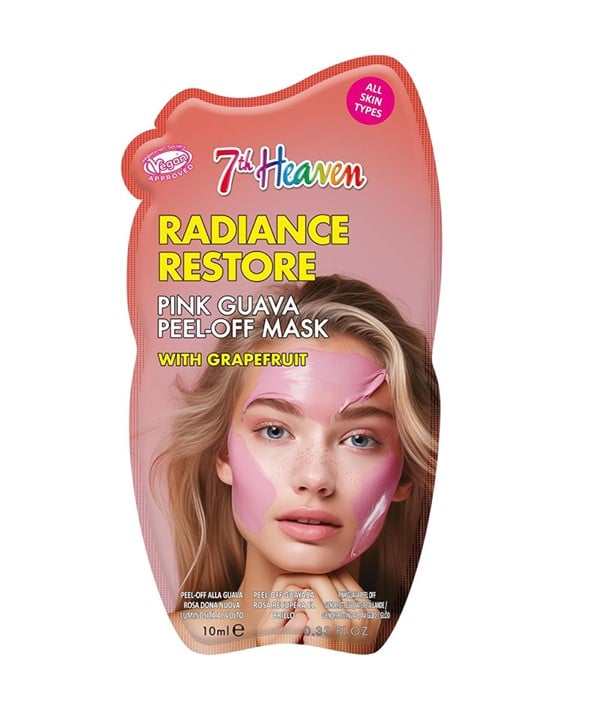 MASQUE PEEL OFF À LA GOYAVE ROSE RESTORE 7TH HEAVEN RADIANCE 