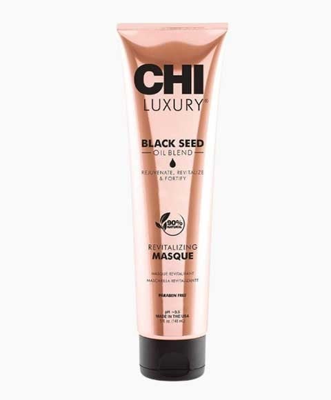 MASQUE REVITALISANT À MÉLANGE D'HUILE DE GRAINES NOIRES DE LUXE CHI