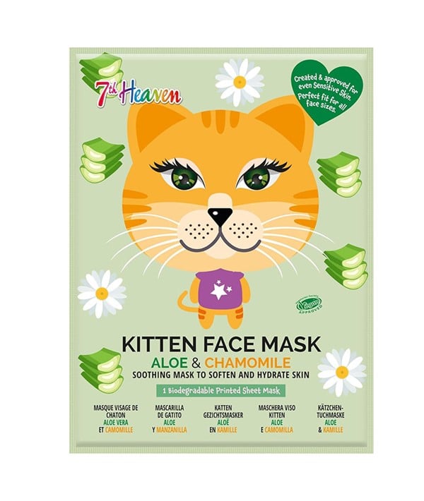 MASQUE VISAGE POUR CHATON À L'ALOE ET À LA CAMOMILLE DU 7ÈME CIEL 