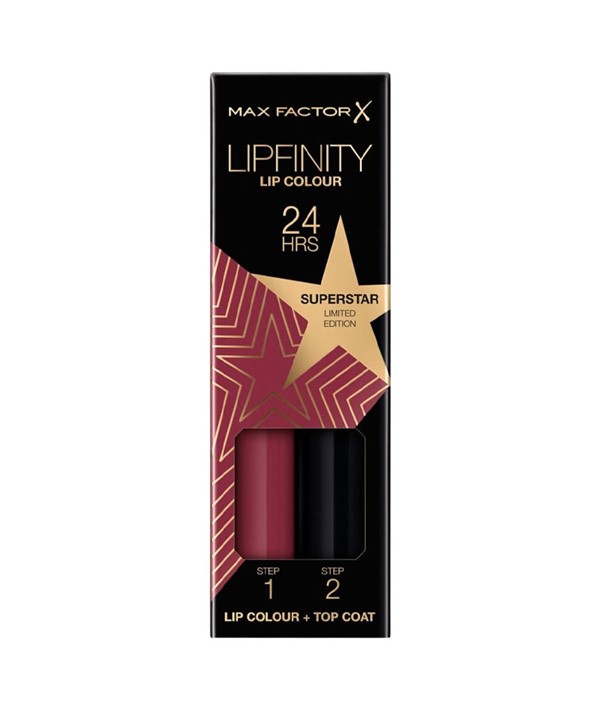 MAX FACTOR 24H LIPFINITY LIP COLOR SUPERSTAR EDITION LIMITÉE