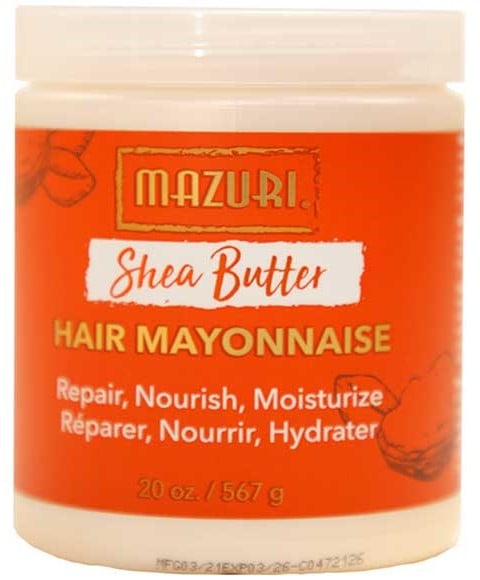 MAYONNAISE CHEVEUX AU BEURRE DE KARITÉ MAZURI