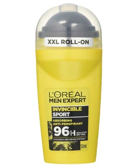 MEN EXPERT 96H INVINCIBLE SPORT ANTI-transpirant roll-on