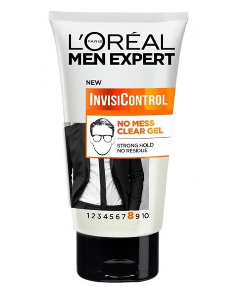 MEN EXPERT INVISICONTROL GEL CLAIR NEAT LOOK 