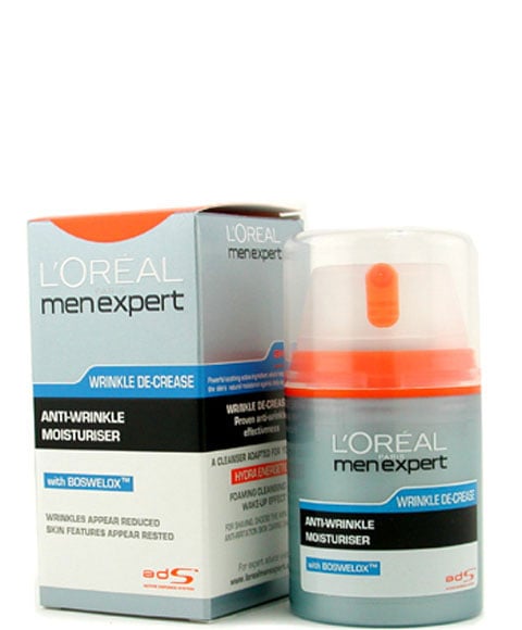 MEN EXPERT WRINKLE DE CREASE HYDRATANT ANTI-RIDES 