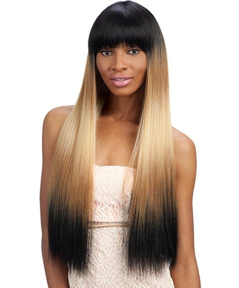 MODÈLE MODÈLE PREMIUM SYN MAY PERRUQUE