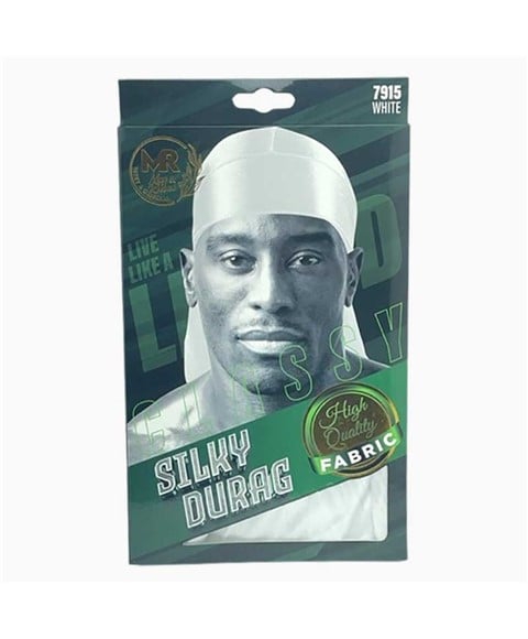 MR CLASSY TISSU SOYEUX DURAG 7915 BLANC