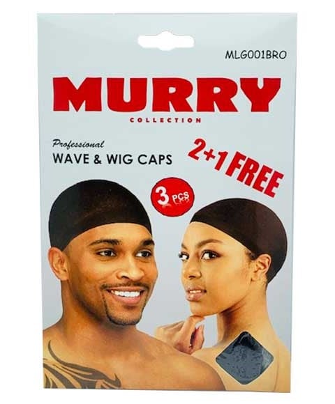 MURRY COLLECTION 3 PCS BAS PERRUQUE CAP 