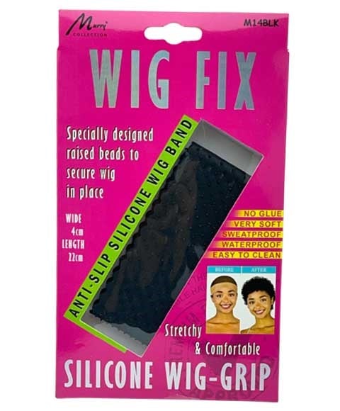 MURRY COLLECTION WIG FIX BANDE DE PERRUQUE EN SILICIUM ANTIDÉRAPANTE M14BLK