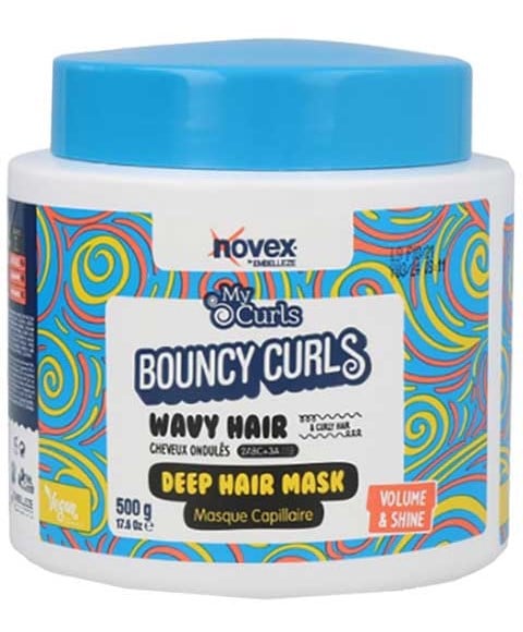 MY CURLS BOUNCY CURLS CHEVEUX ONDULÉS MASQUE POUR CHEVEUX PROFOND
